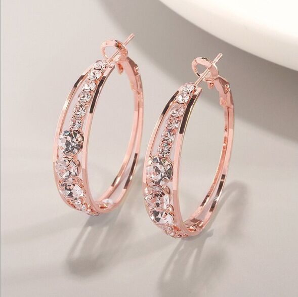 Air-Drill Mosaic Statement Earrings product image