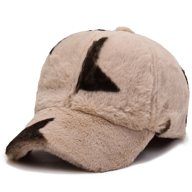 Leopard-Print Baseball Cap