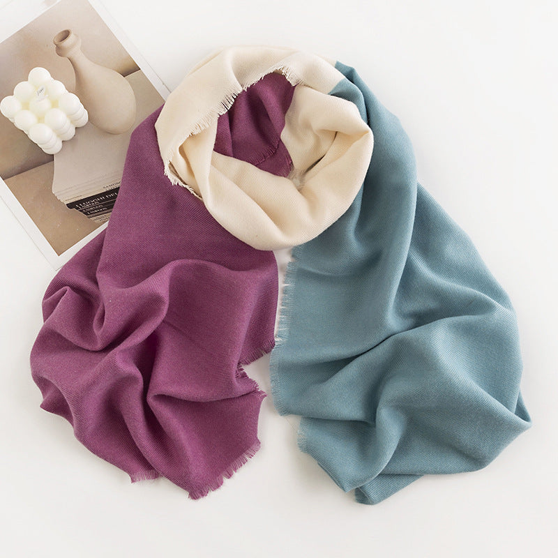 Herringbone Tassel Scarf