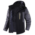 Casual Fleece And Thick Men's Mid-length Coat