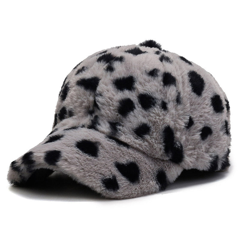 Leopard-Print Baseball Cap