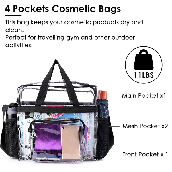 Clear Stadium Crossbody Bag product image