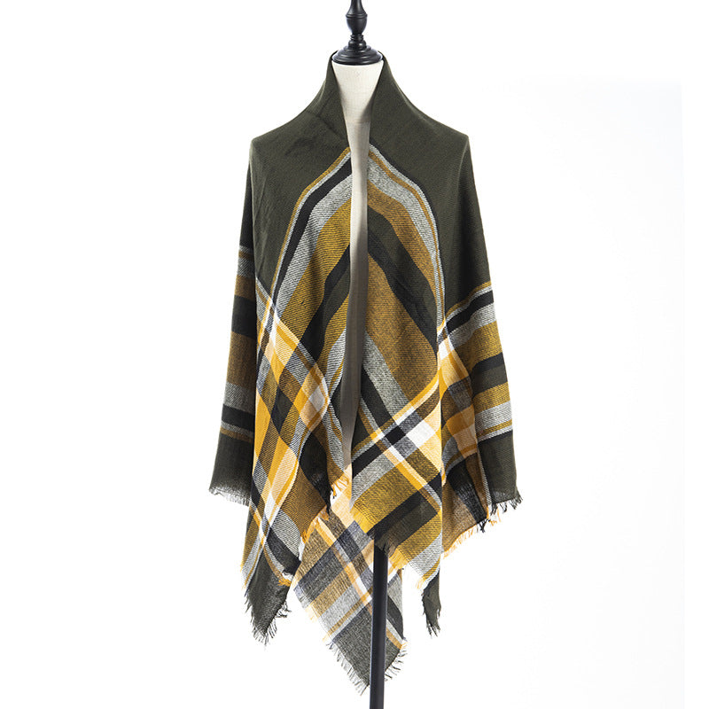 Reversible Oversized Scarf Shawl