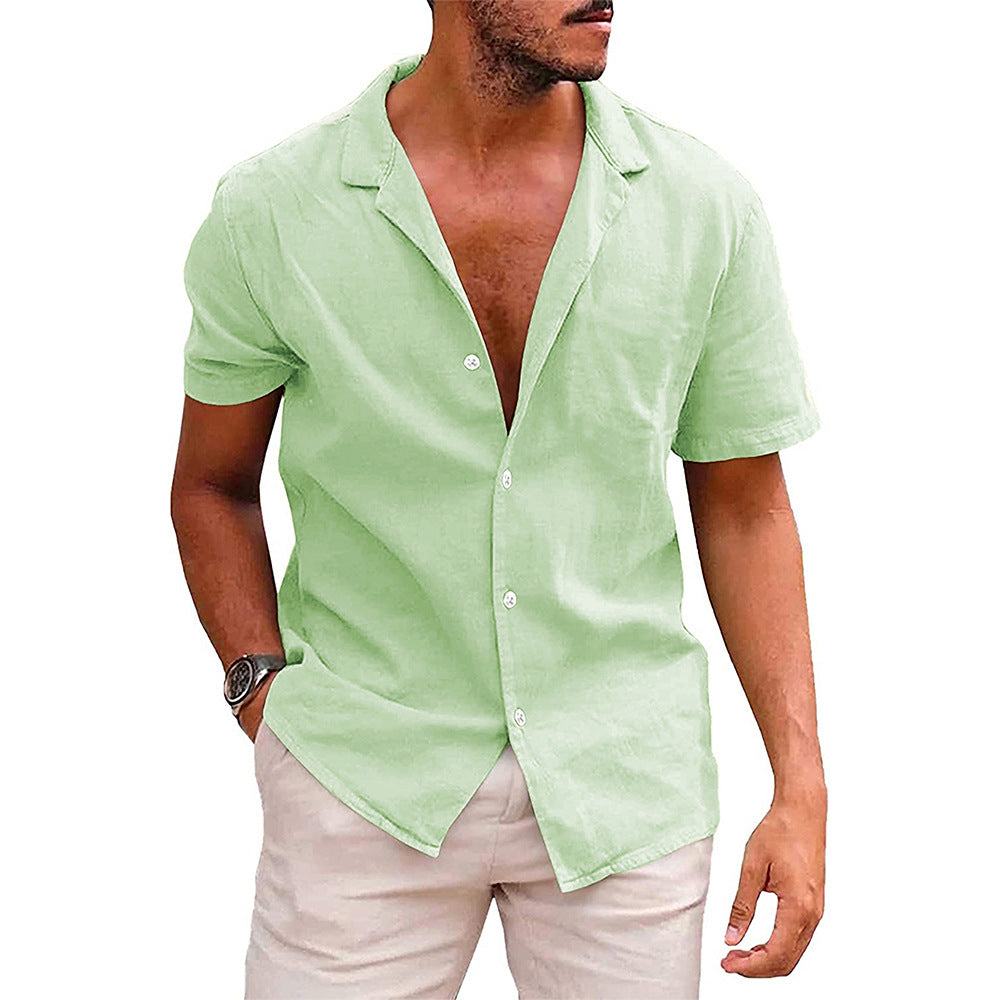 Casual Beach Button-Down Shirt product image