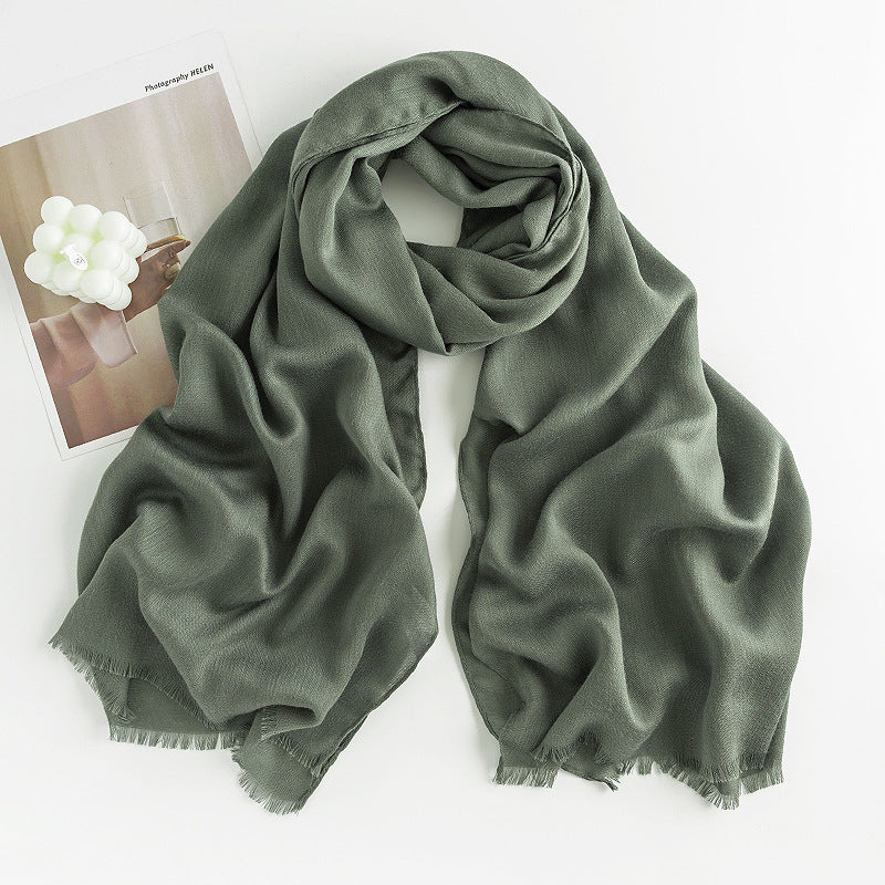 Herringbone Tassel Scarf