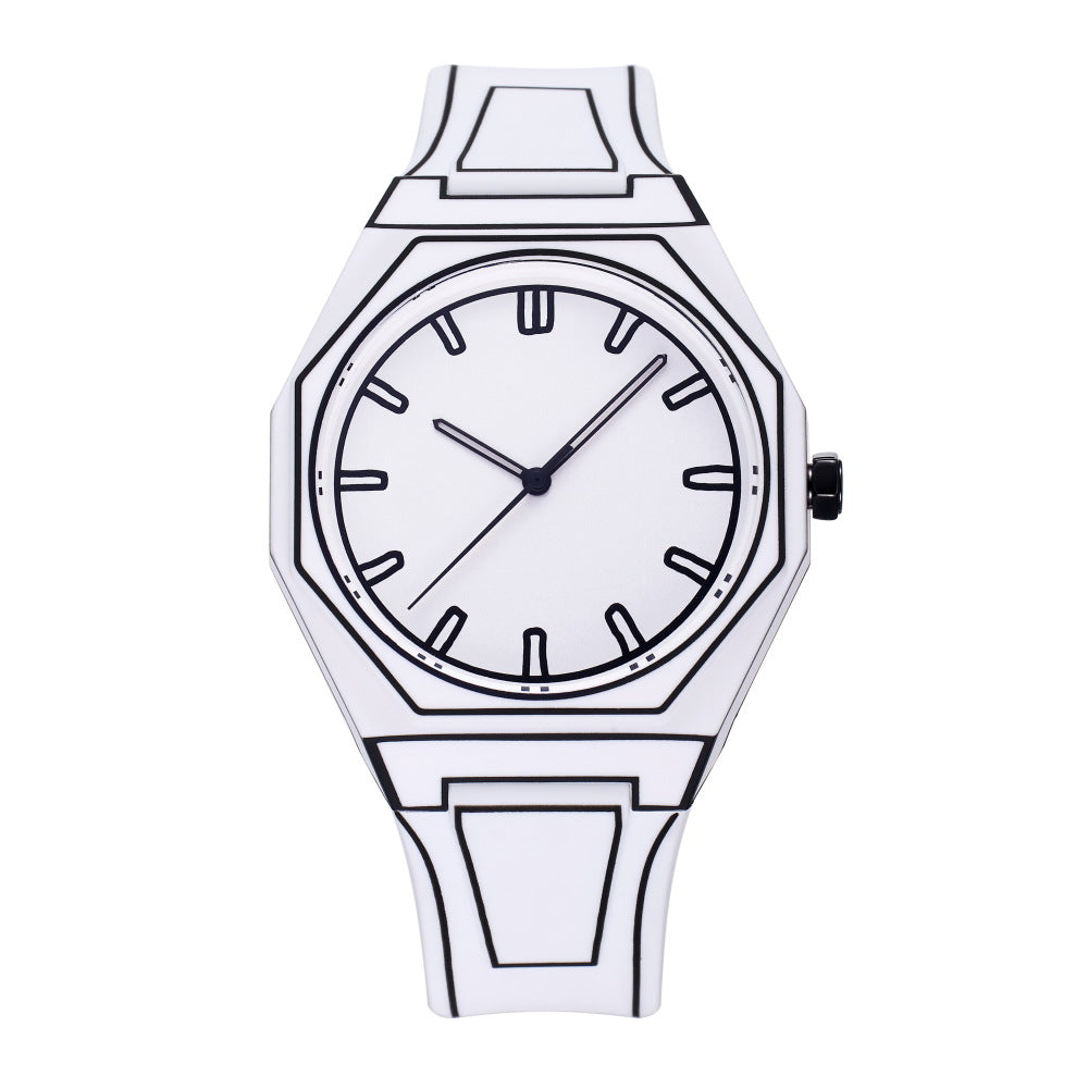 Deep Waterproof Watch Comic Style