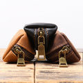 Men's Leather Multi-functional Clutch Coin Purse