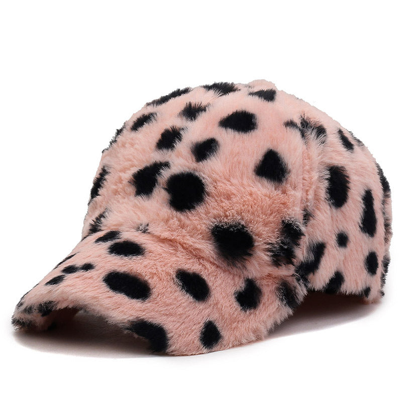 Leopard-Print Baseball Cap