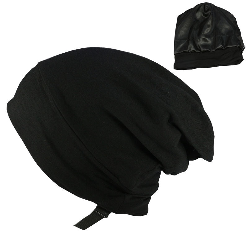 Adjustable Satin-Lined Bonnet