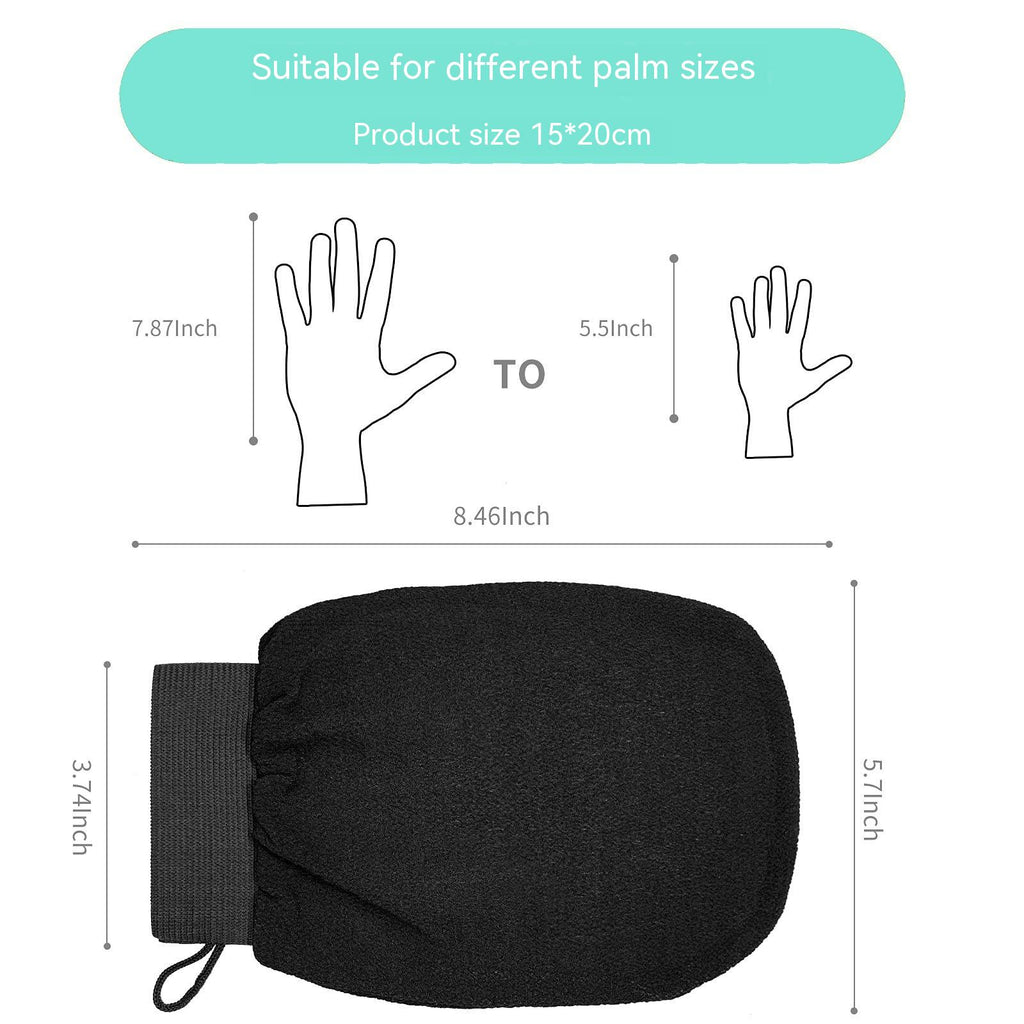 Medium Fine Sand Viscose Fiber Exfoliating Bath Gloves Miracle Baby Sponge Special Mud Rubbing For Skin Injury