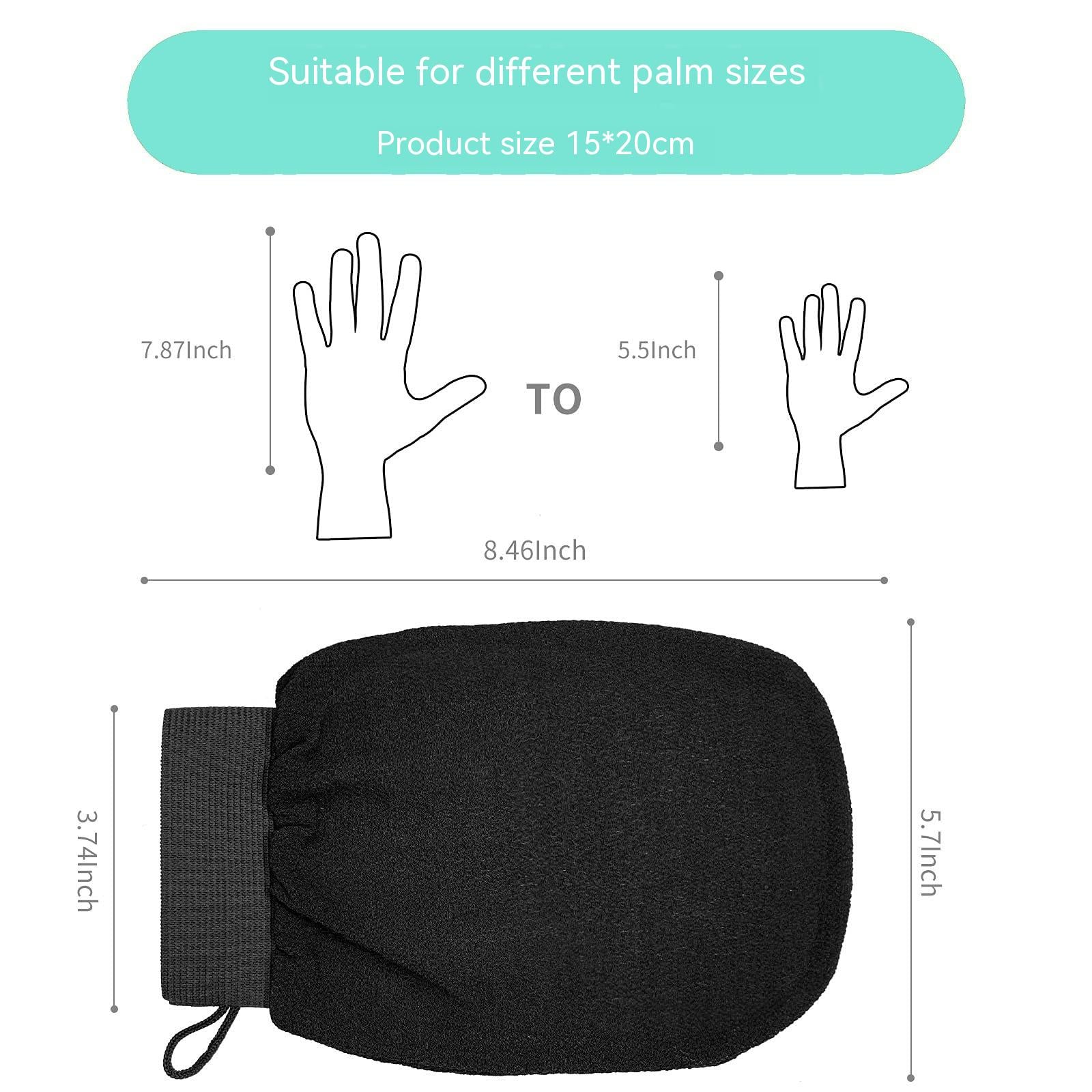 Medium Fine Sand Viscose Fiber Exfoliating Bath Gloves Miracle Baby Sponge Special Mud Rubbing For Skin Injury