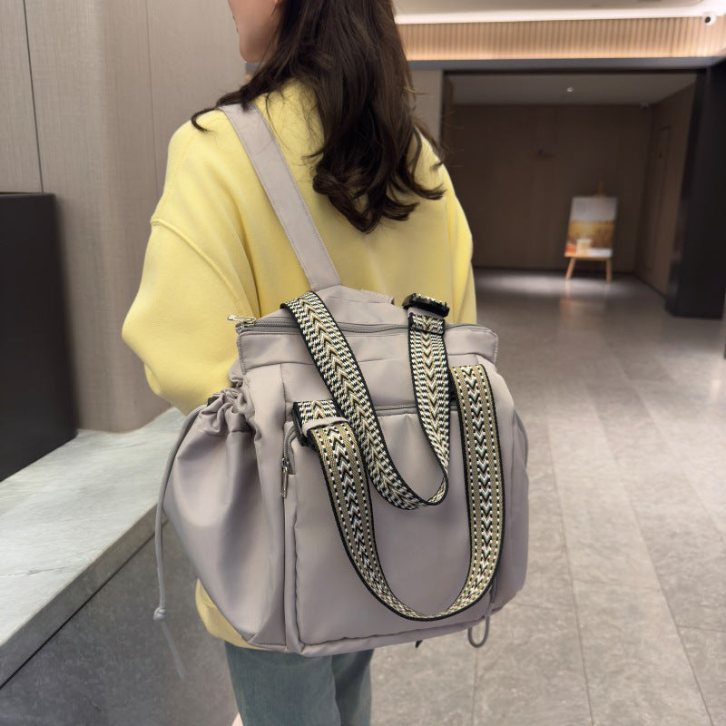 Ins Backpack Fashion Multifunctional Large Capacity Shopping Shoulder Bags Women Waterproof Travel Handbag