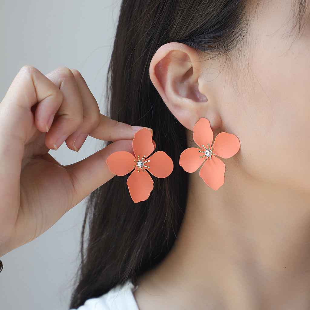 Colorful Flower Stud Earrings product image
