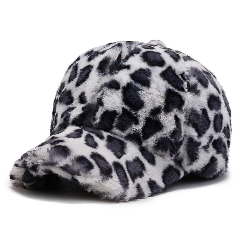 Leopard-Print Baseball Cap