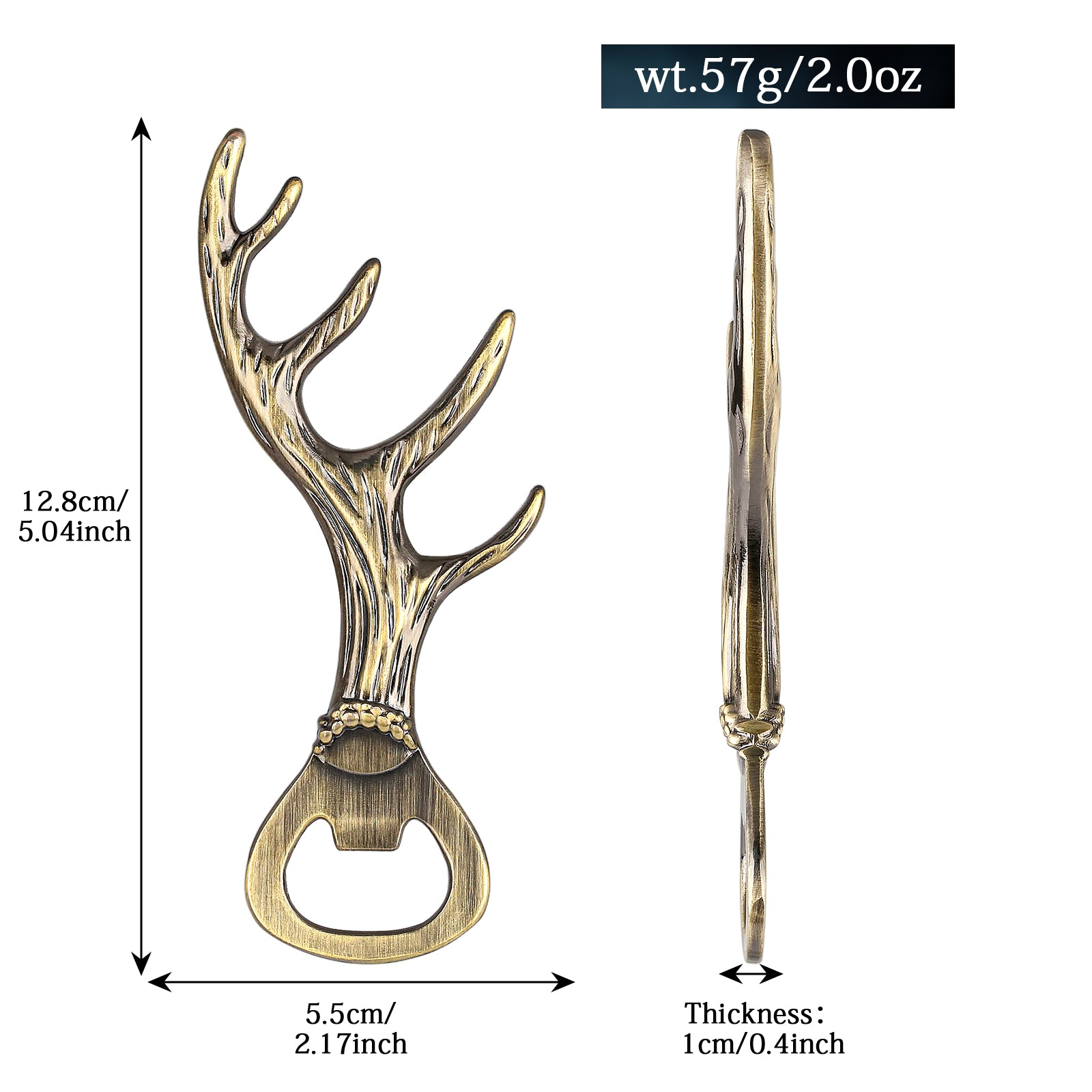 Deer Antler Bottle Opener Is A Small Tool Suitable For Various Parties And Gatherings Used To Open Beer, Wine, Juice, For Bars, Restaurants, Party Sup