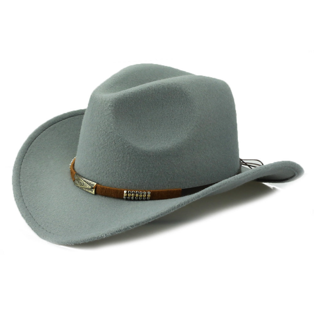 Wool-Felt Western Hat