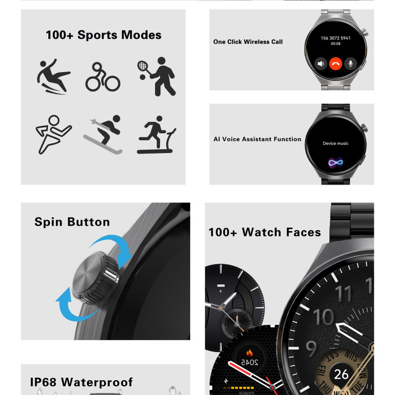 V19 Business Smartwatch product image