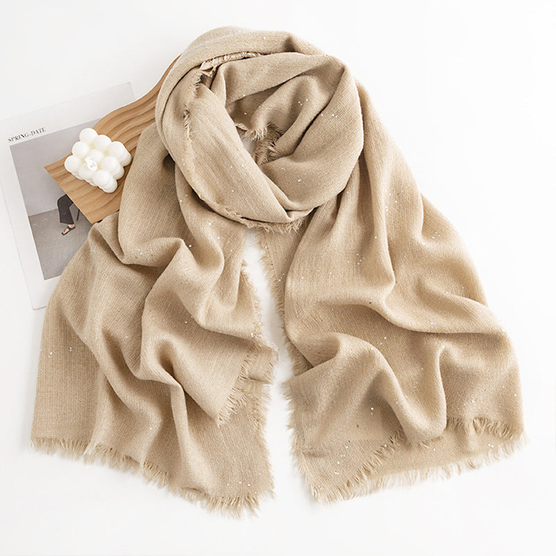 Herringbone Tassel Scarf