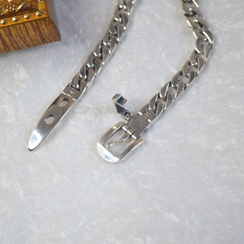 Geometric Link Bracelet