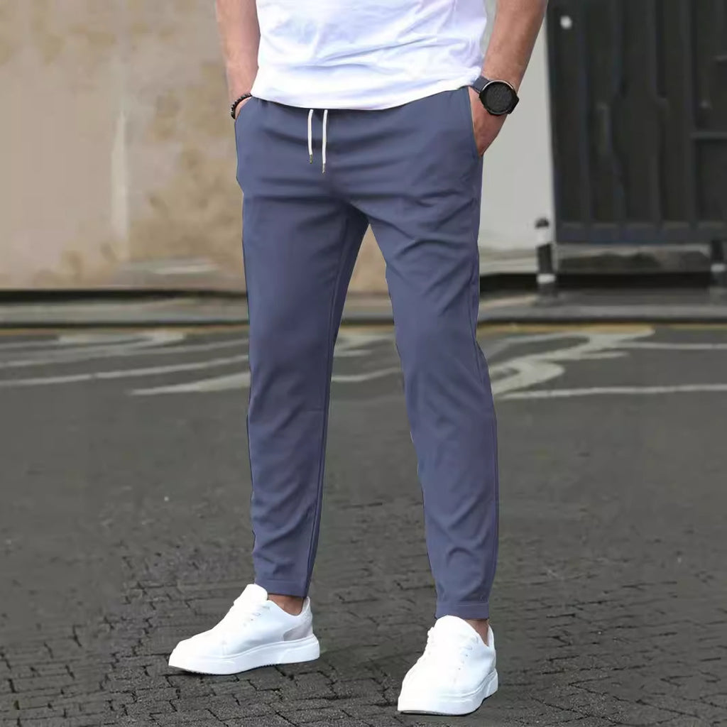 Slim Cropped Casual Pants product image