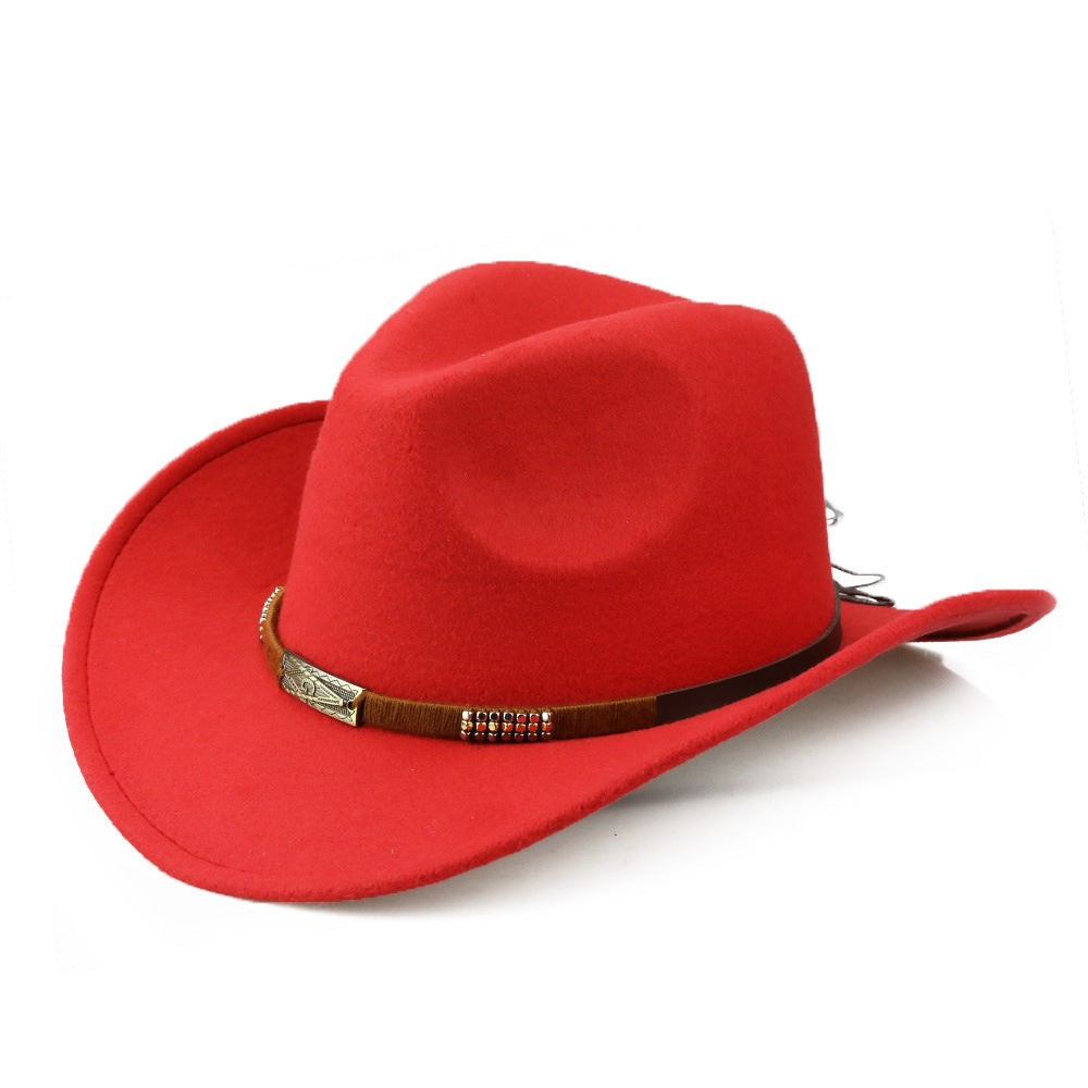 Wool-Felt Western Hat