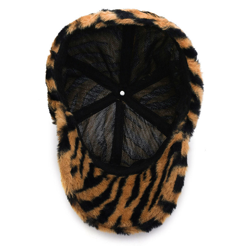 Leopard-Print Baseball Cap