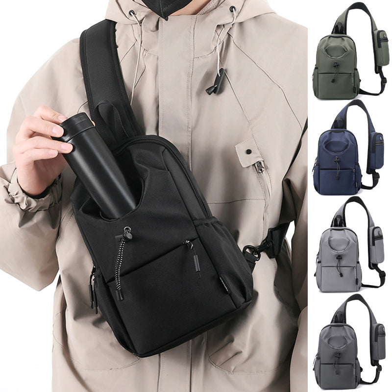 Water-Resistant Crossbody Chest Bag product image