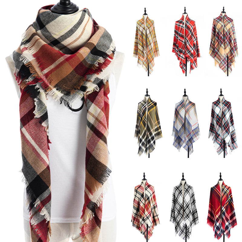 Reversible Oversized Scarf Shawl