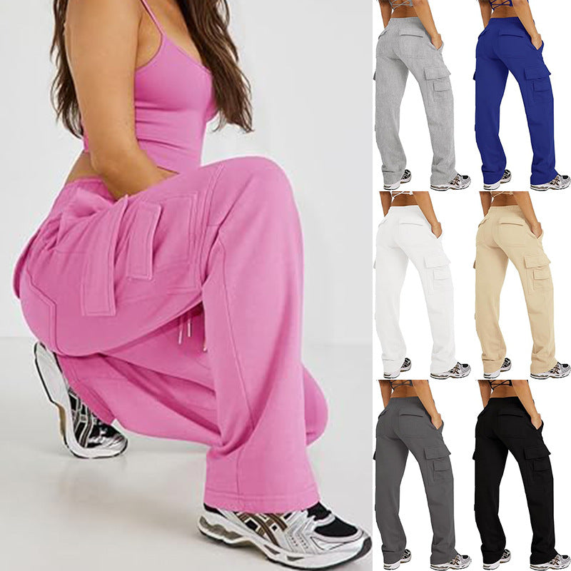 Relaxed Multi-Pocket Cargo Pants