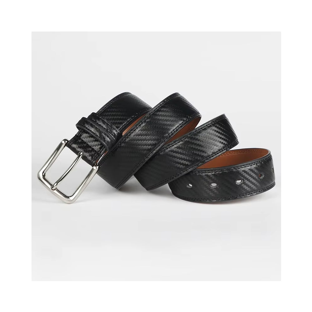 Genuine Leather Pin-Buckle Belt product image