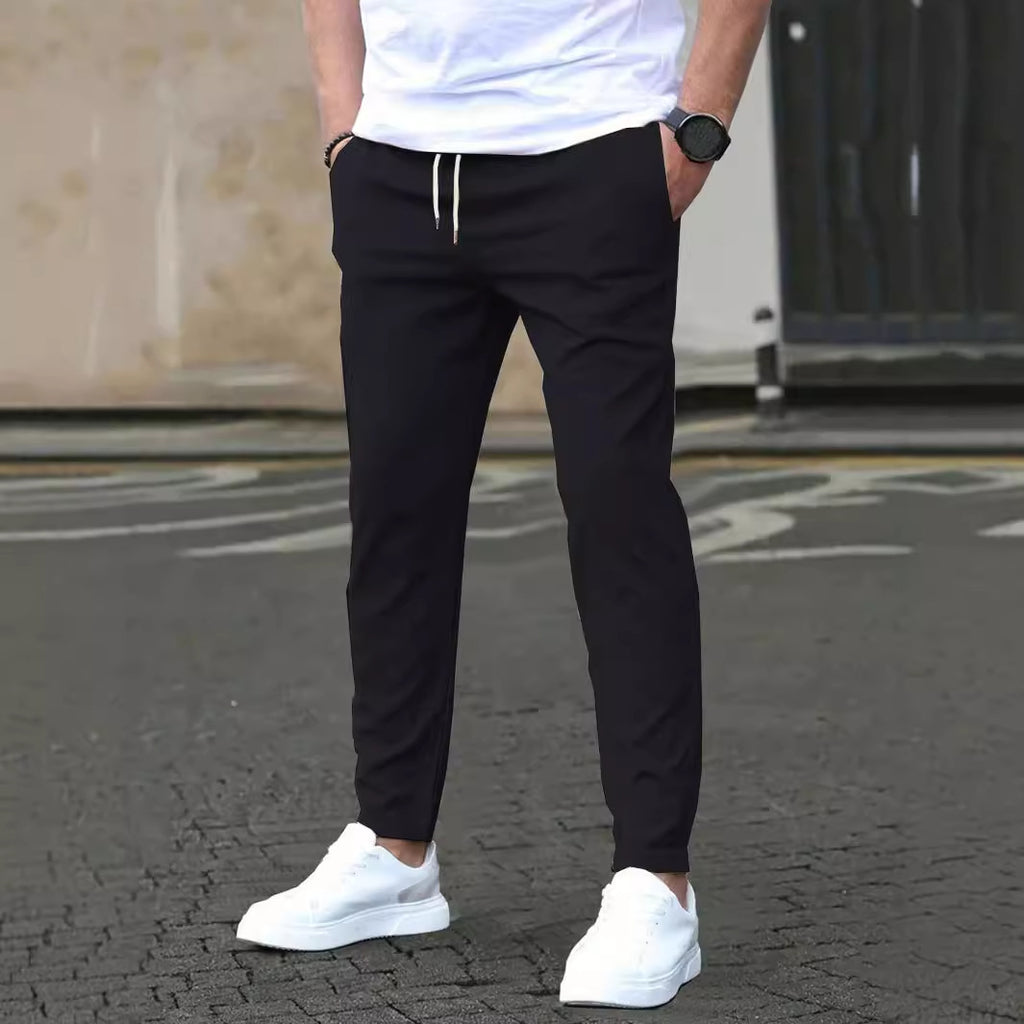 Slim Cropped Casual Pants product image