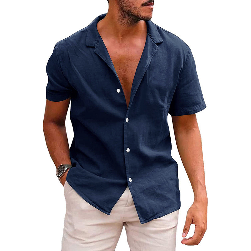 Casual Beach Button-Down Shirt product image