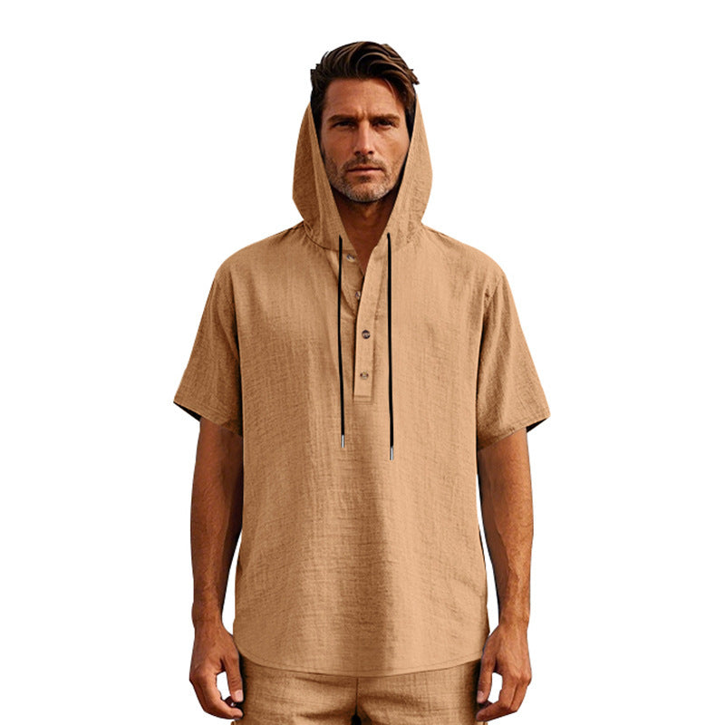 Linen Short-Sleeve Tee product image
