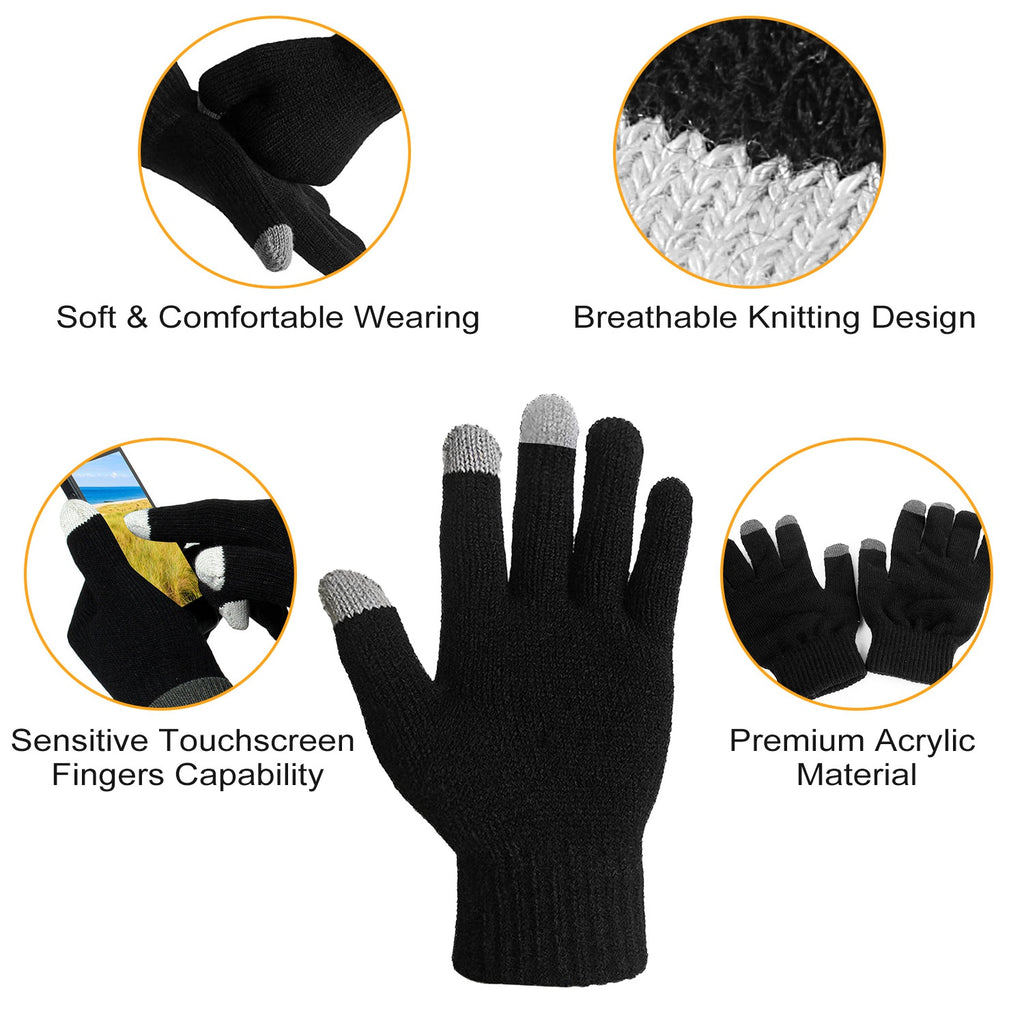 Touchscreen Knit Gloves product image