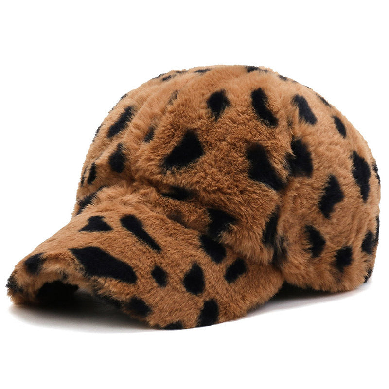 Leopard-Print Baseball Cap
