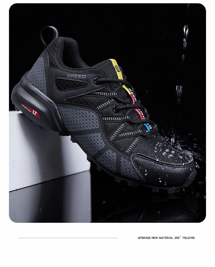 Lightweight Breathable Men's Mesh Outdoor Sports And Casual Hiking Shoes