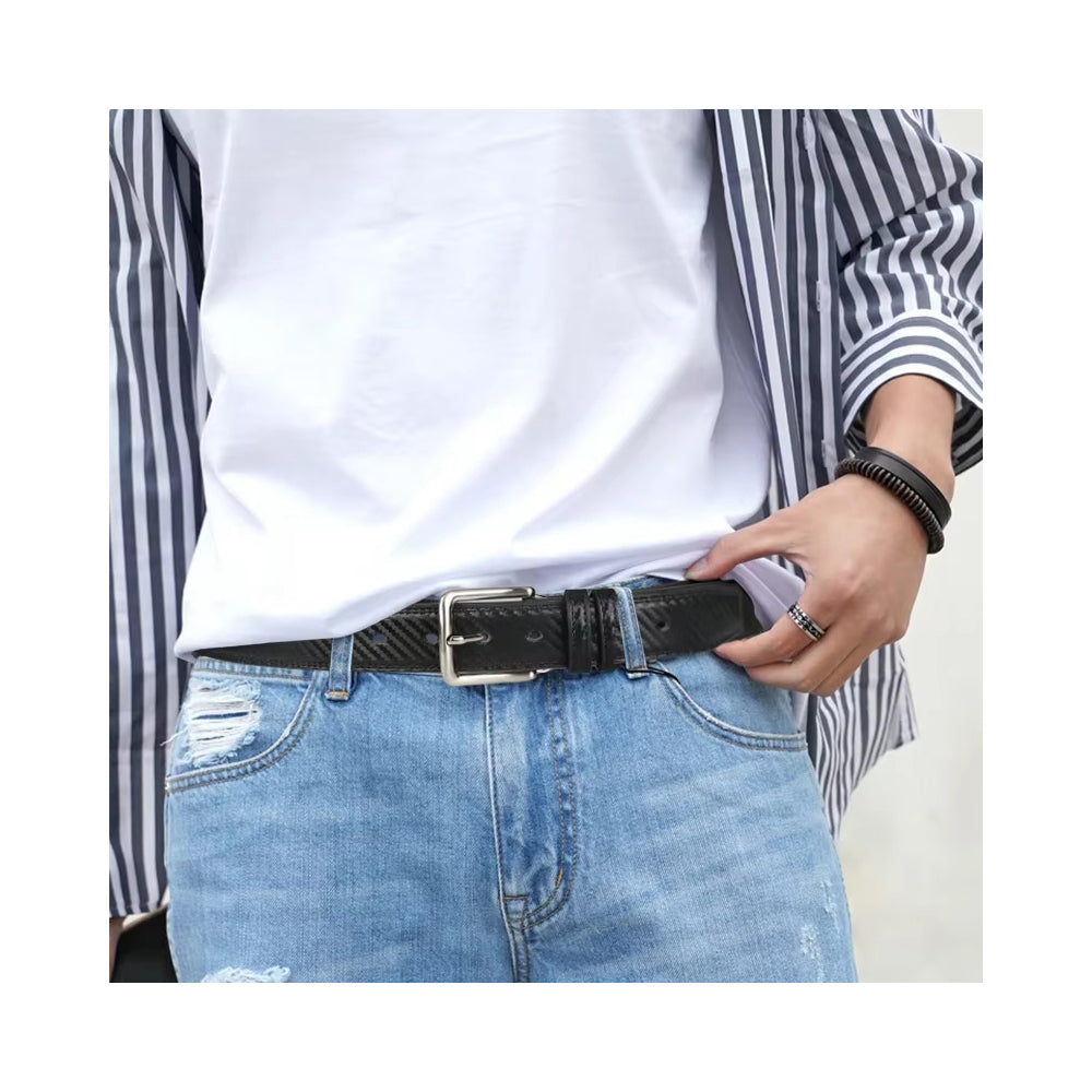 Genuine Leather Pin-Buckle Belt product image