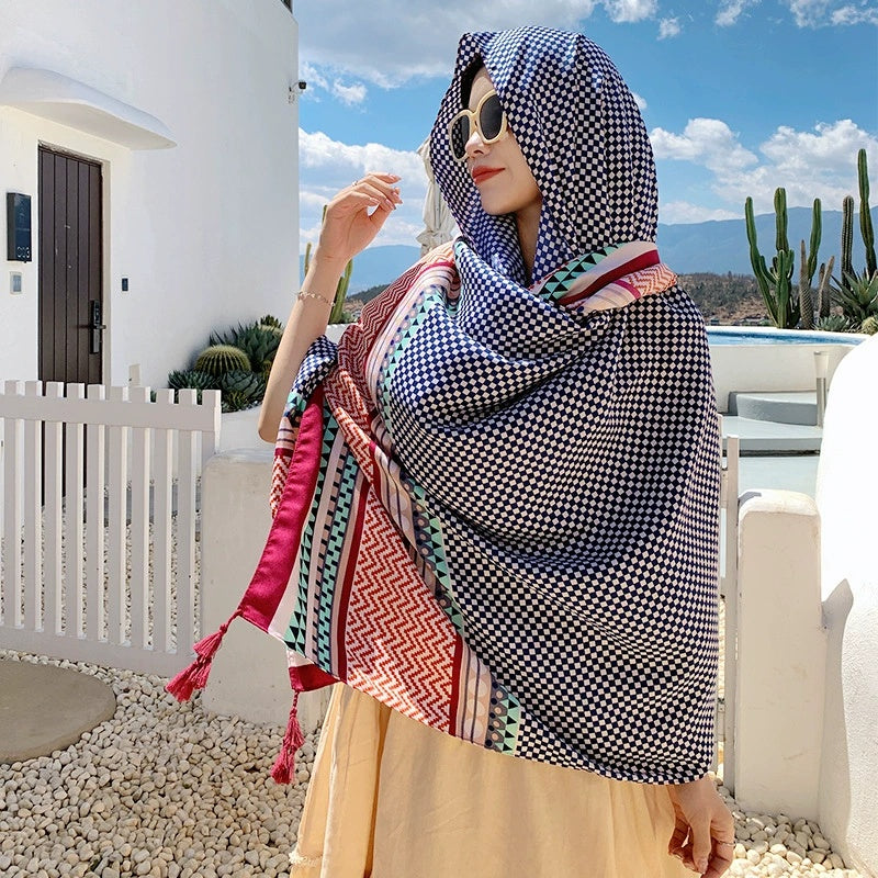 Ethnic Print Travel Scarf product image