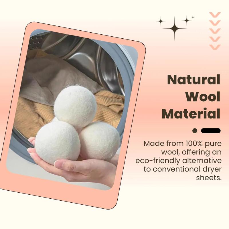 Laundry Dryer Balls, Reusable Laundry Balls, Washing Machine Laundry Balls, Fabric Softener Balls, Laundry Dryer Balls, Anti-tangle Laundry Balls, Wri