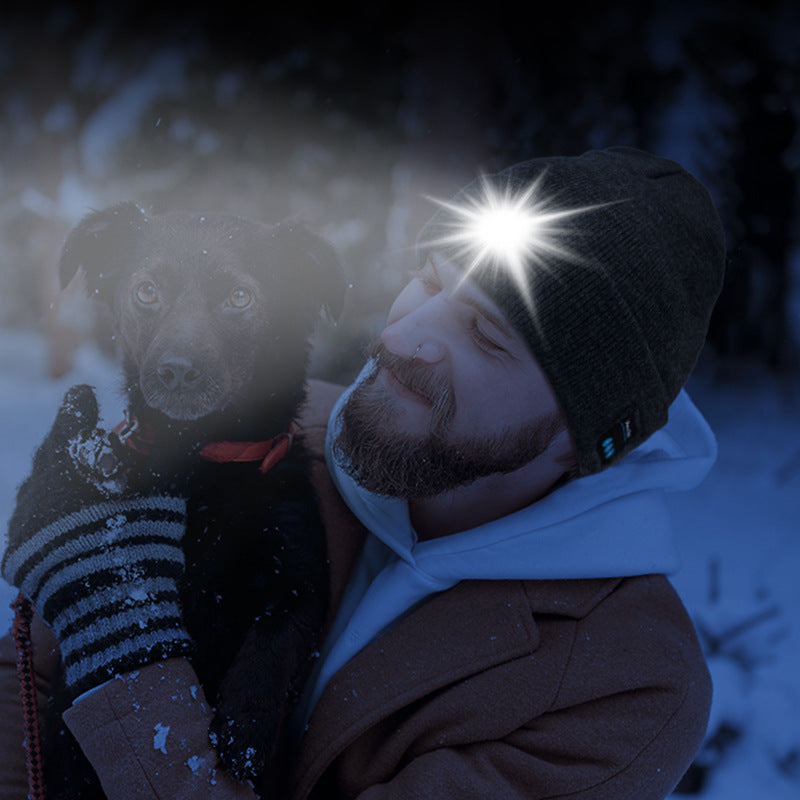Rechargeable LED Knit Beanie product image