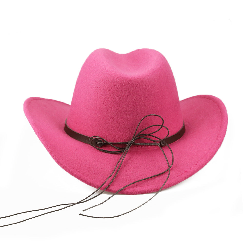 Wool-Felt Western Hat