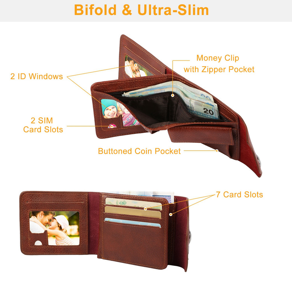 Double-ID Bifold Wallet product image