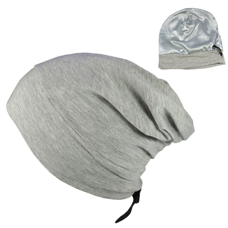 Adjustable Satin-Lined Bonnet