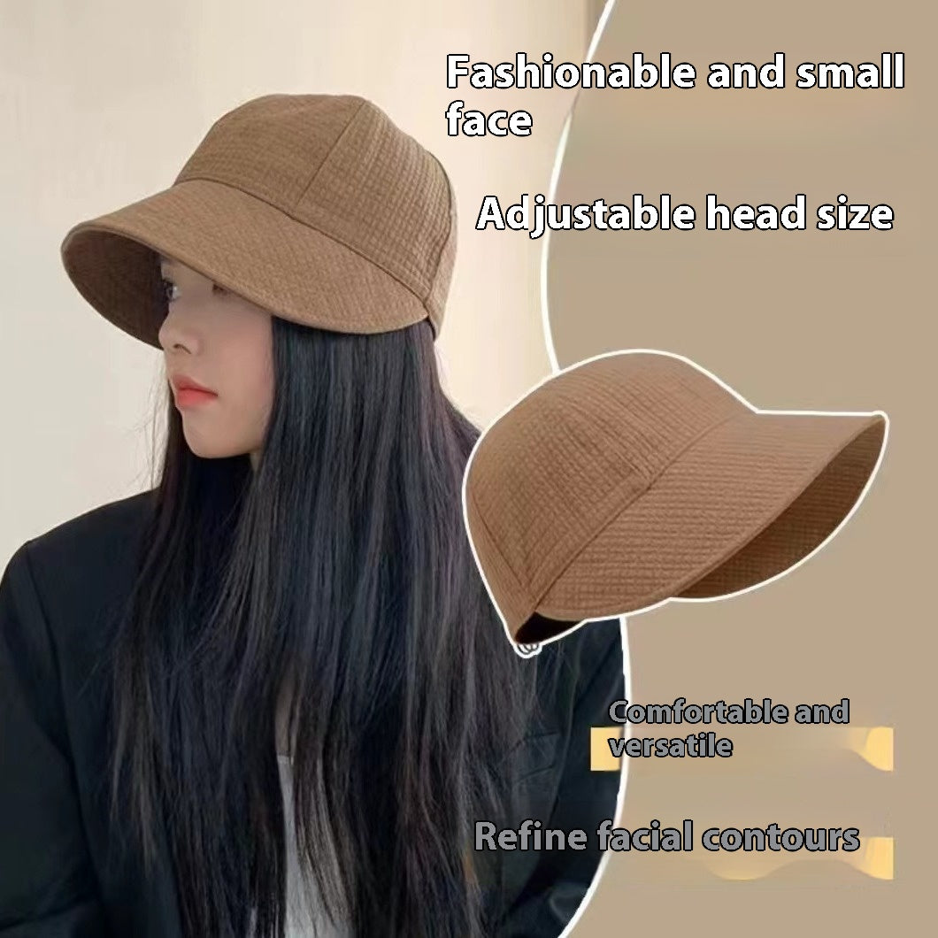 Waffle-Texture Sun Hat