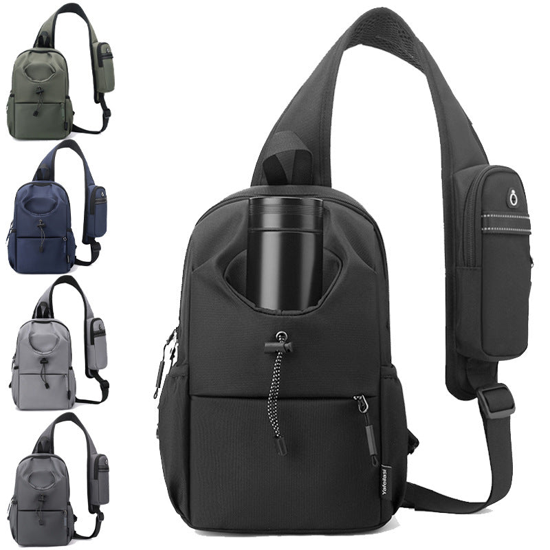 Water-Resistant Crossbody Chest Bag product image