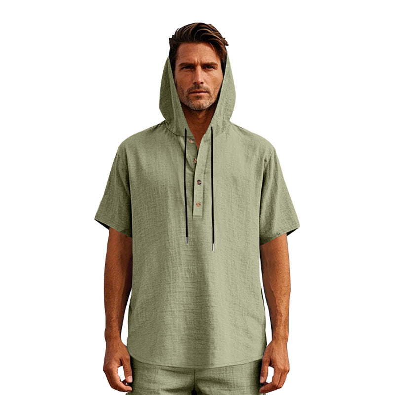 Linen Short-Sleeve Tee product image
