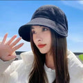Waffle-Texture Sun Hat