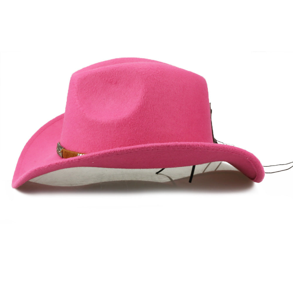 Wool-Felt Western Hat