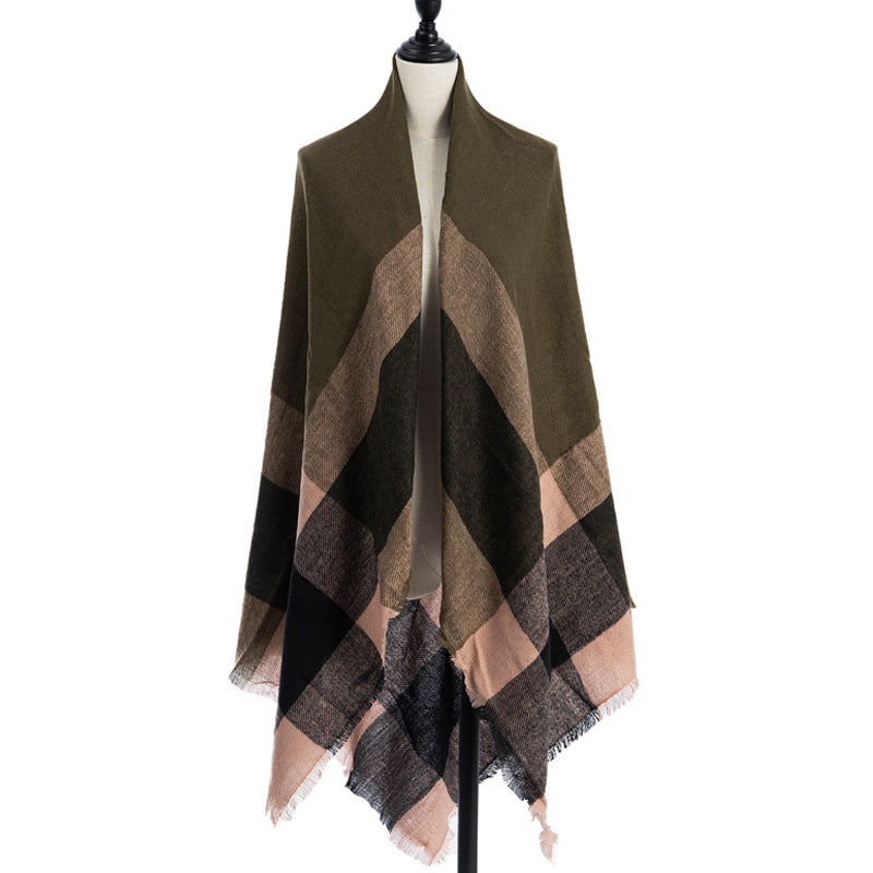Reversible Oversized Scarf Shawl