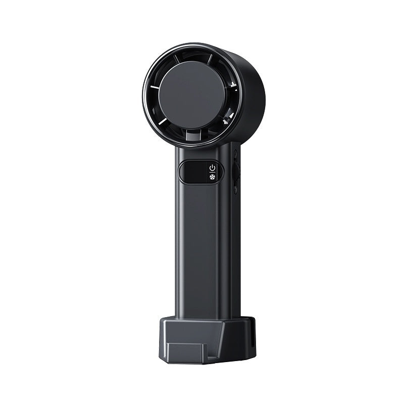 Refrigeration Handheld Turbo Fan Mini Portable Hand Fan, USB Rechargeable Personal Fan, Small Pocket Fan